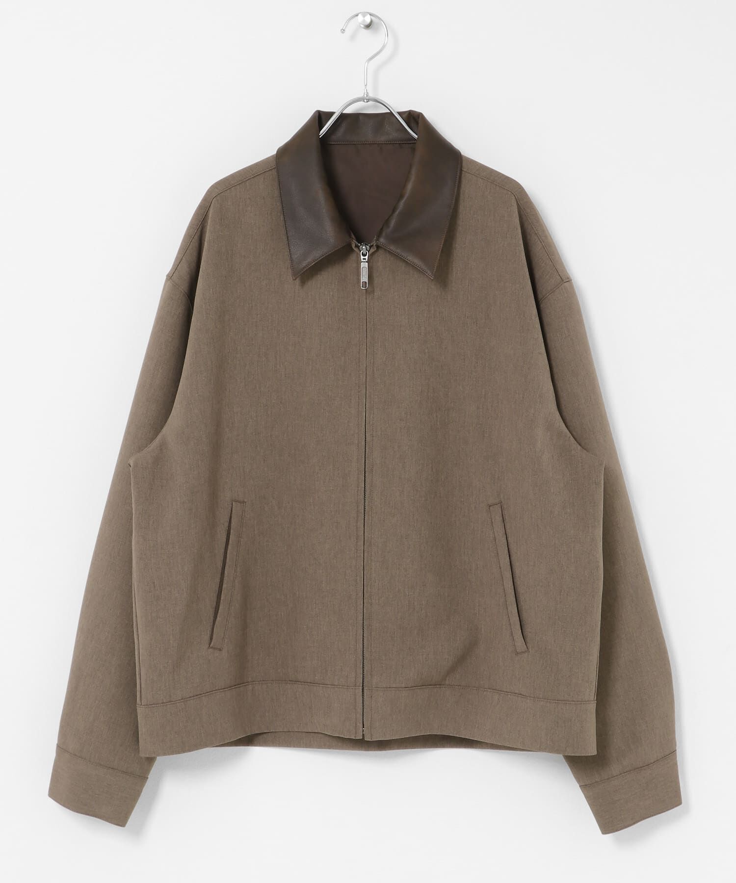 SENSE OF PLACE by URBAN RESEARCH「FLカラージップブルゾン」|ブルゾン・スタジャン|