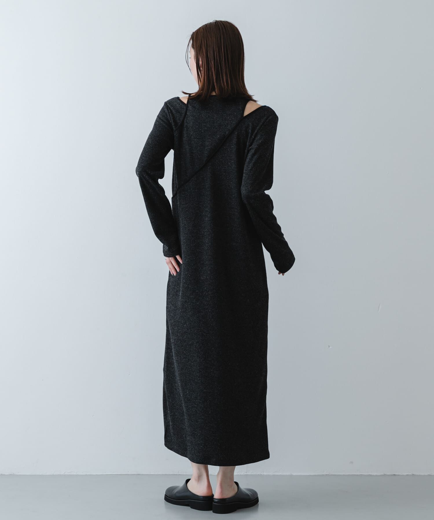 SENSE OF PLACE by URBAN RESEARCH「レイヤードデザインリブワンピース」|ワンピース|