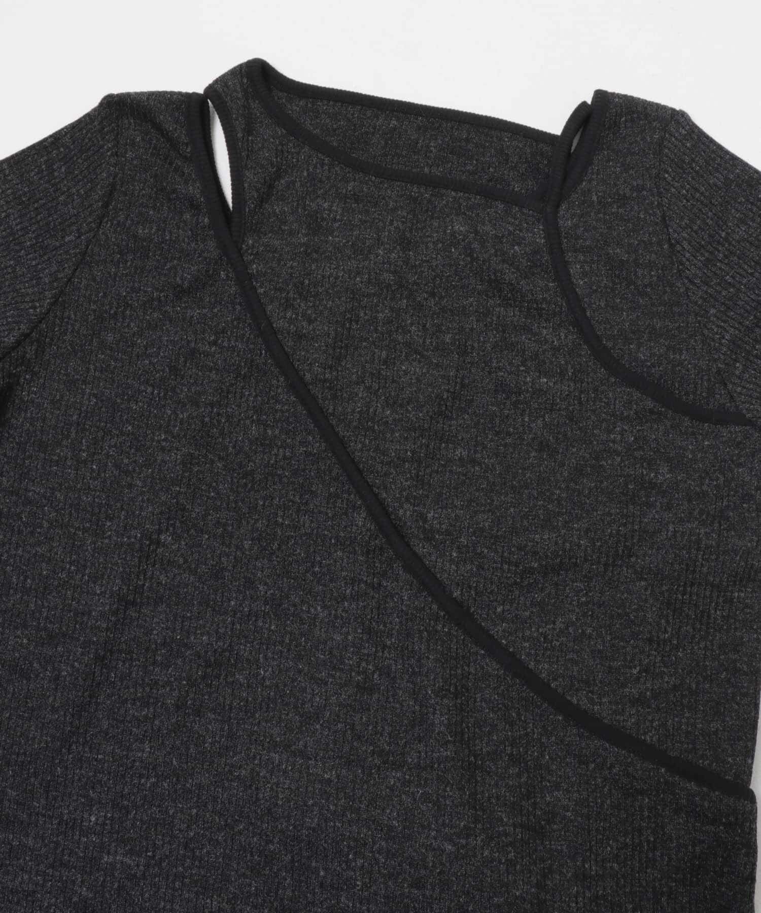 SENSE OF PLACE by URBAN RESEARCH「レイヤードデザインリブワンピース」|ワンピース|