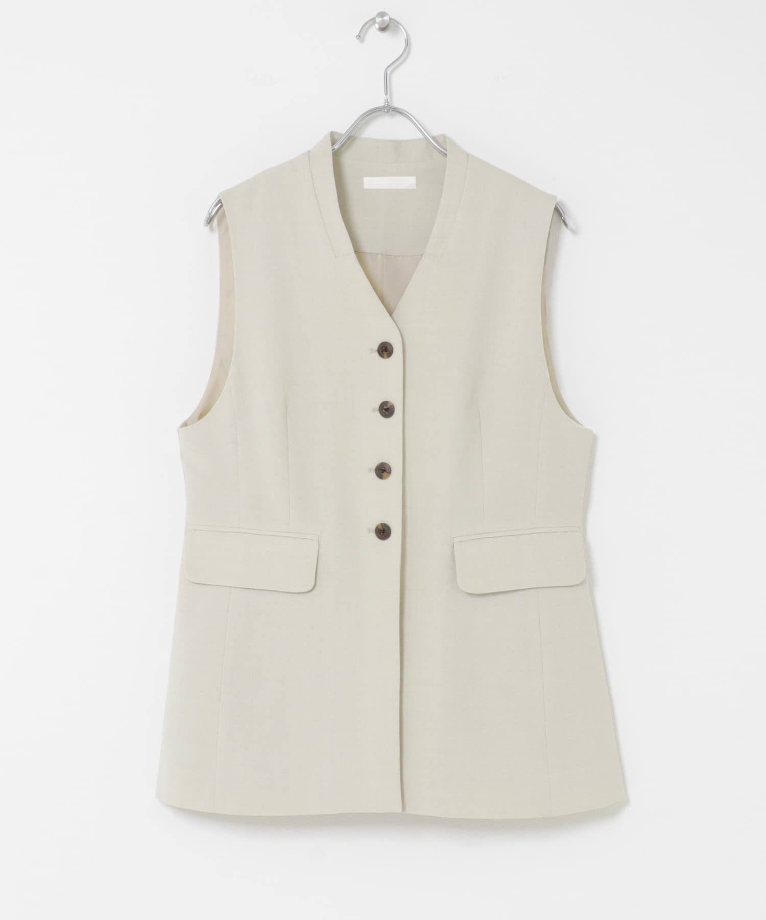 SENSE OF PLACE by URBAN RESEARCH「『UR TECH DRYLUXE』リネンライクジレ」|ベスト・ジレ|