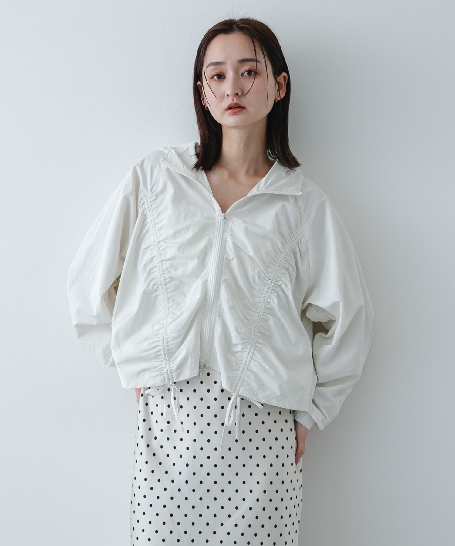 SENSE OF PLACE by URBAN RESEARCH「シャーリングライトブルゾン」|ブルゾン・スタジャン|