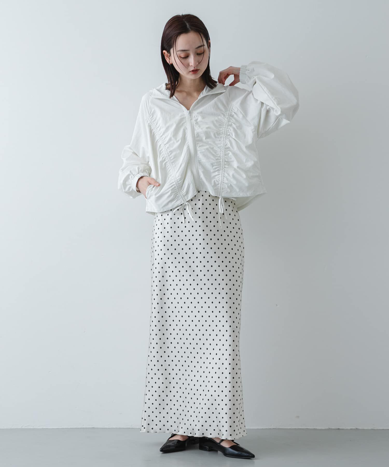 SENSE OF PLACE by URBAN RESEARCH「シャーリングライトブルゾン」|ブルゾン・スタジャン|