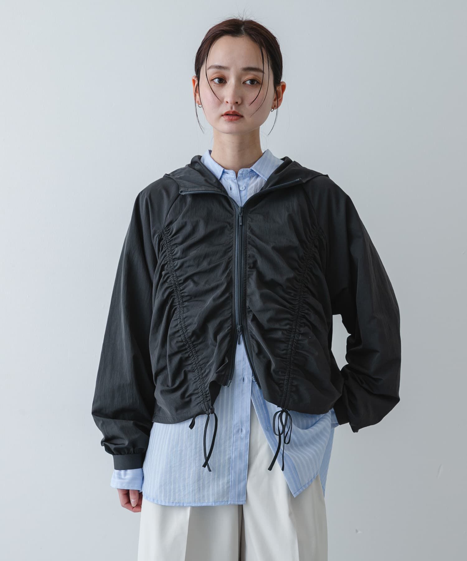 SENSE OF PLACE by URBAN RESEARCH「シャーリングライトブルゾン」|ブルゾン・スタジャン|