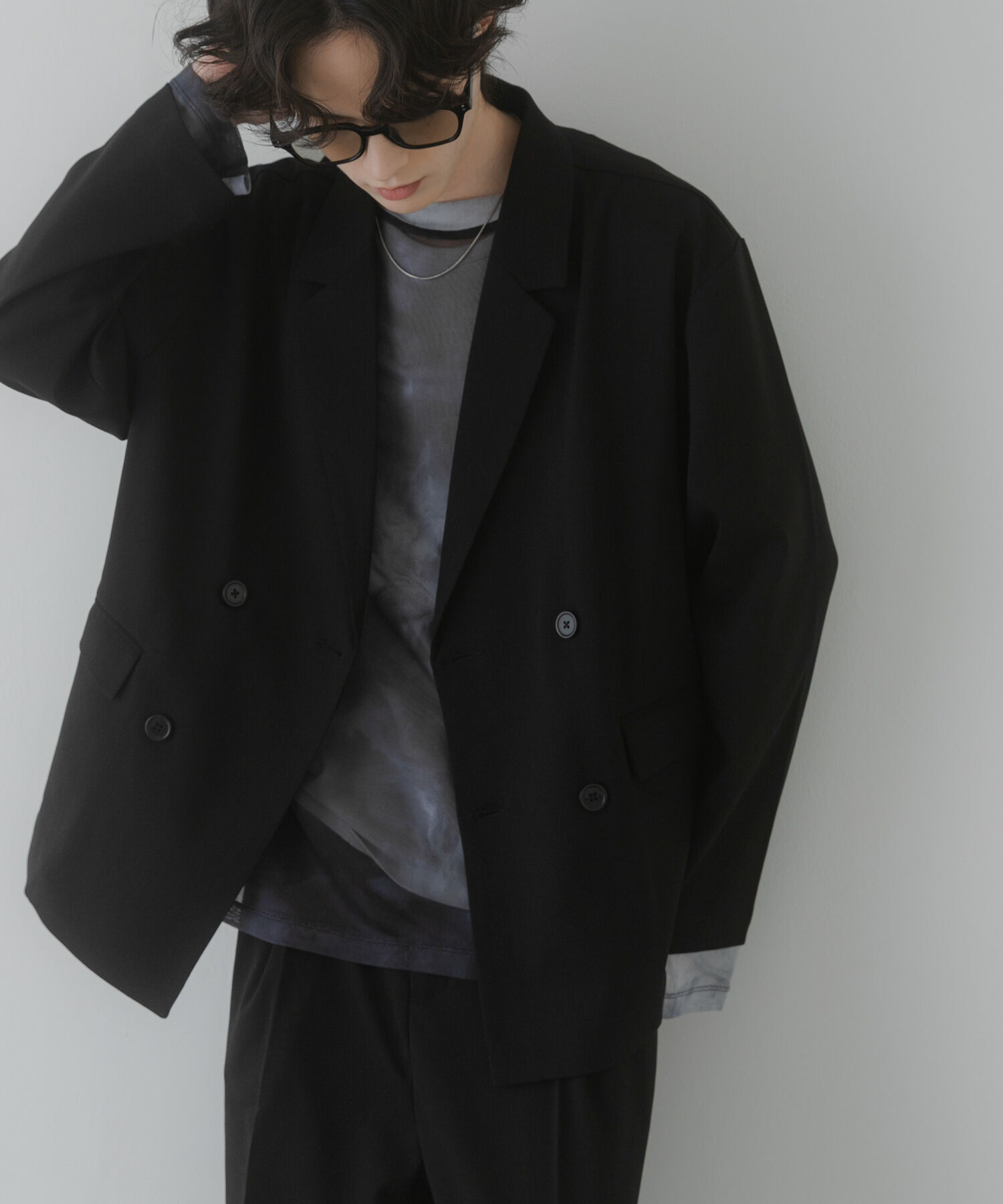 SENSE OF PLACE by URBAN RESEARCH「『イージーケア/速乾』リネンライクダブルテーラードジャケット」|その他|