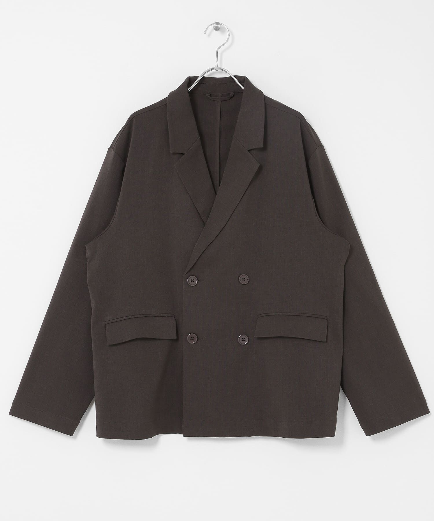 SENSE OF PLACE by URBAN RESEARCH「『イージーケア/速乾』リネンライクダブルテーラードジャケット」|その他|