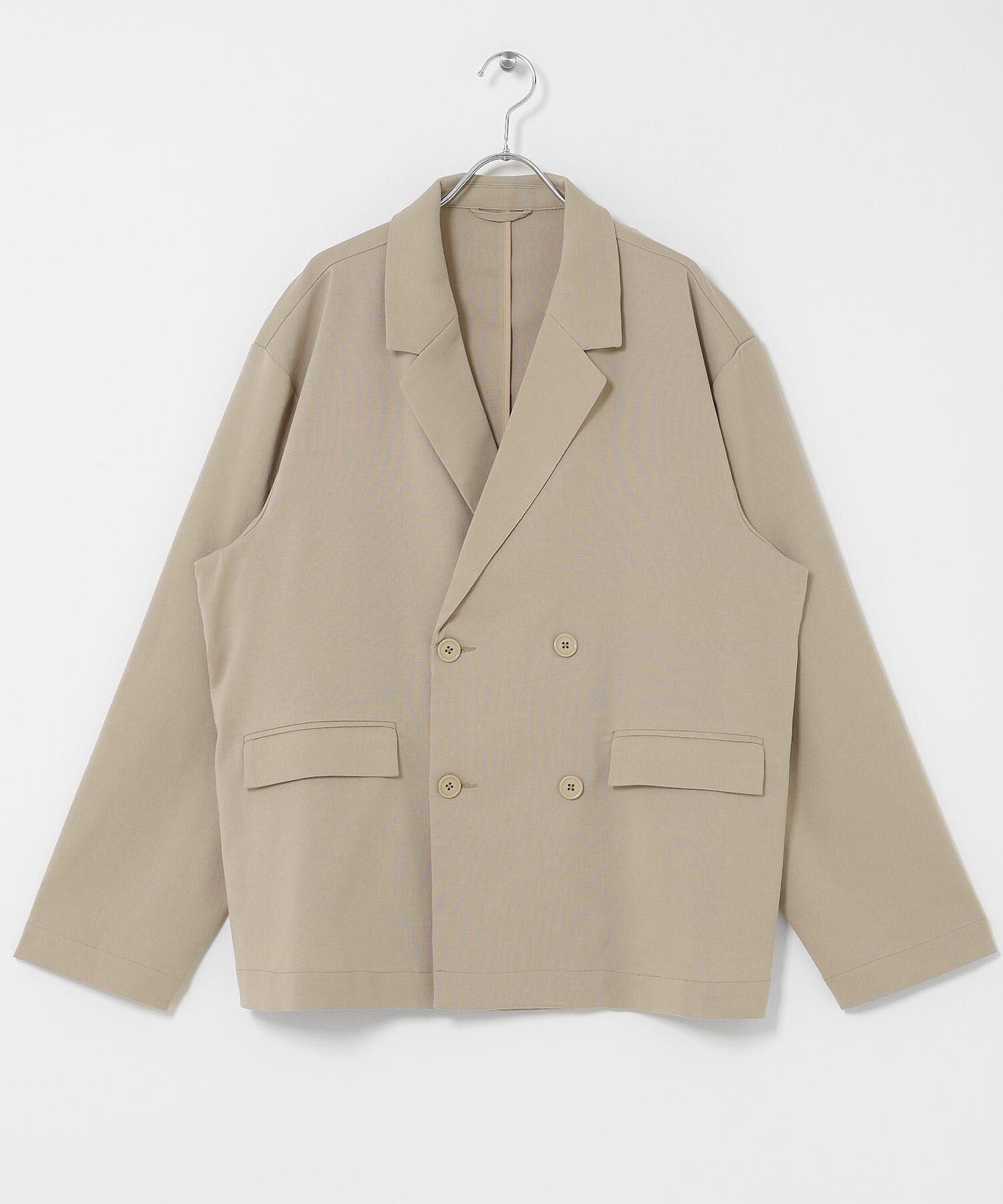 SENSE OF PLACE by URBAN RESEARCH「『イージーケア/速乾』リネンライクダブルテーラードジャケット」|その他|