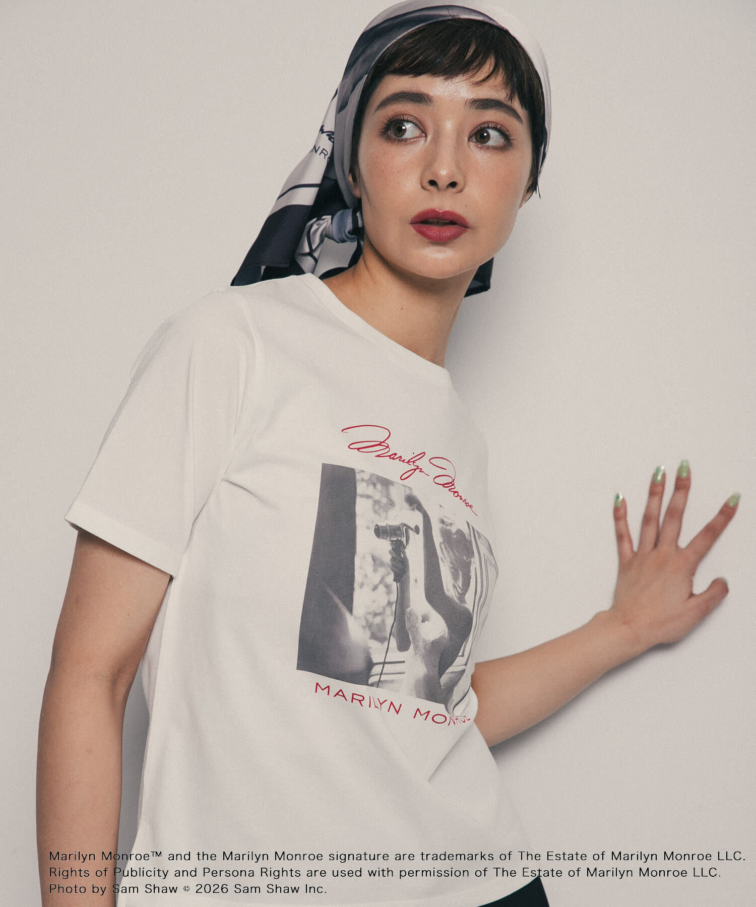 SENSE OF PLACE by URBAN RESEARCH「『別注』MARILYNMONROE&times;SENSE OF PLACE　グラフィックTシャツ」|Tシャツ・カットソー|
