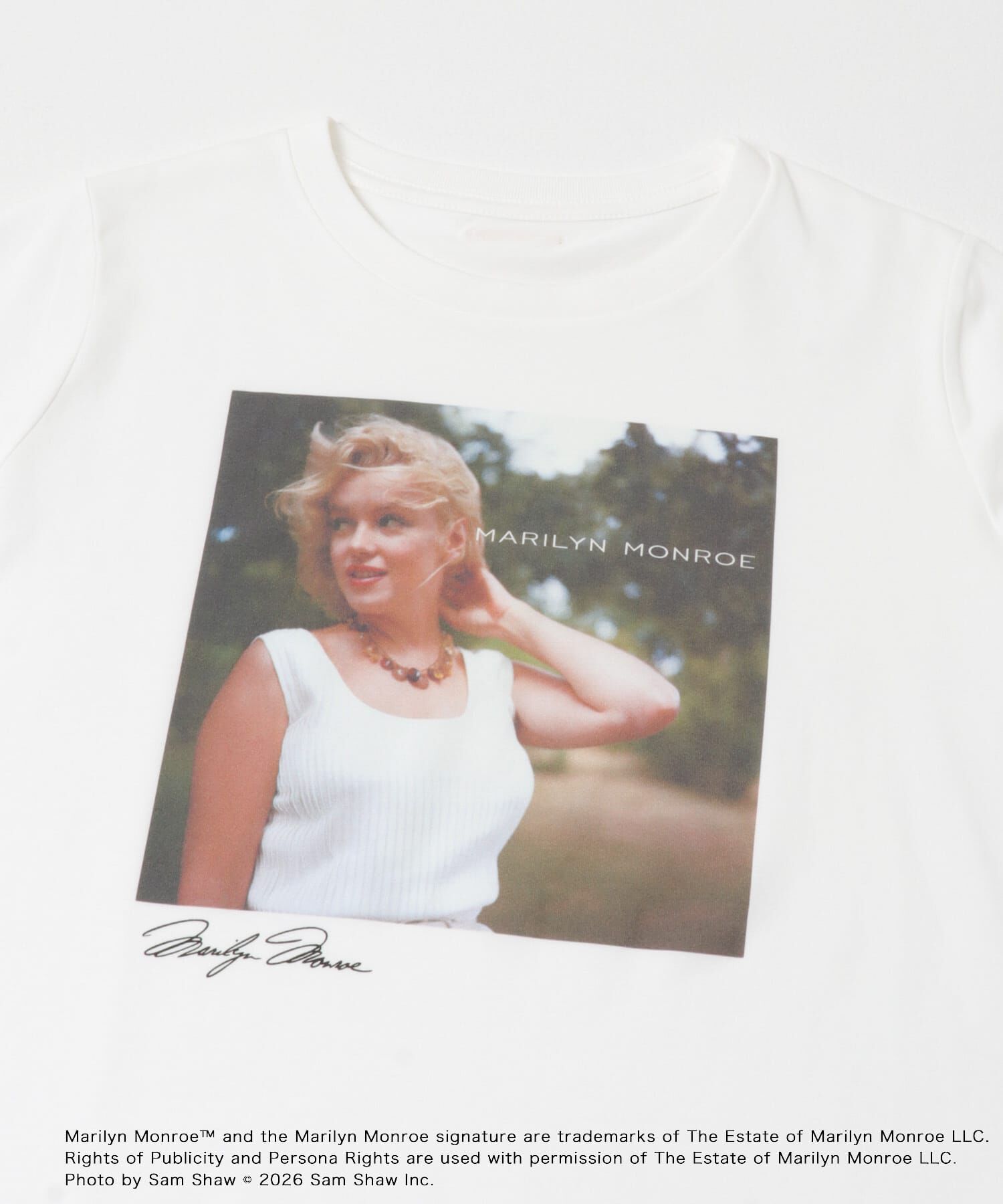SENSE OF PLACE by URBAN RESEARCH「『別注』MARILYNMONROE&times;SENSE OF PLACE　グラフィックTシャツ」|Tシャツ・カットソー|