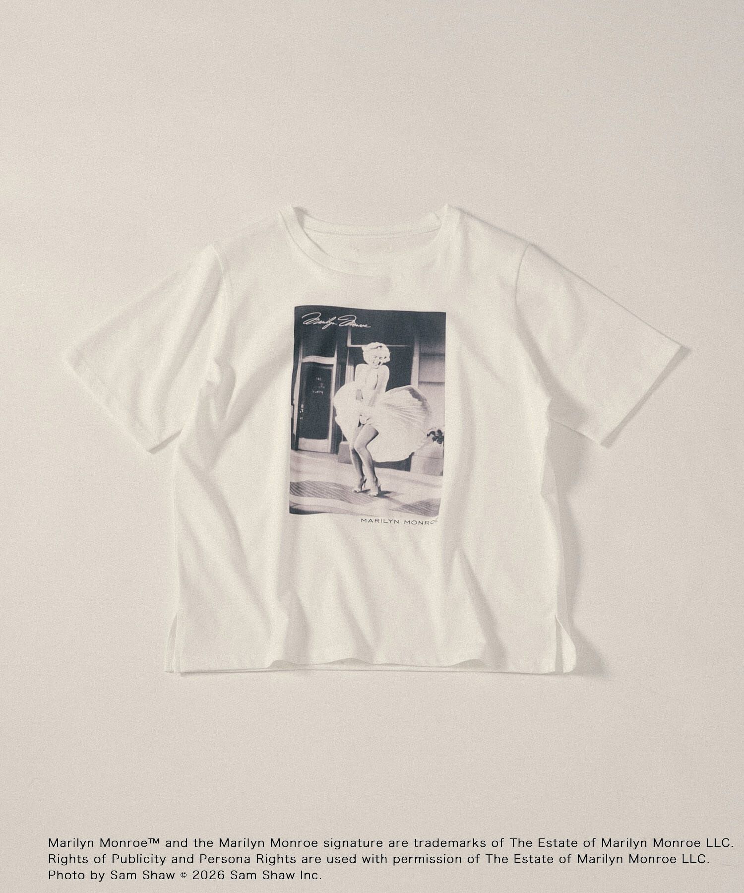 SENSE OF PLACE by URBAN RESEARCH「『別注』MARILYNMONROE&times;SENSE OF PLACE　グラフィックTシャツ」|Tシャツ・カットソー|