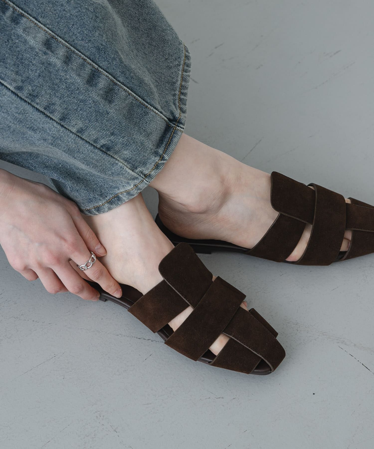 SENSE OF PLACE by URBAN RESEARCH「グルカミュール」|サンダル|