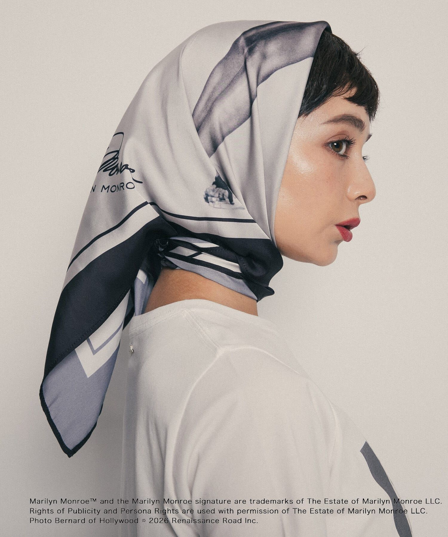 SENSE OF PLACE by URBAN RESEARCH「『別注』MARILYNMONROE&times;SENSE OF PLACE　プリントスカーフ」|バンダナ・スカーフ|