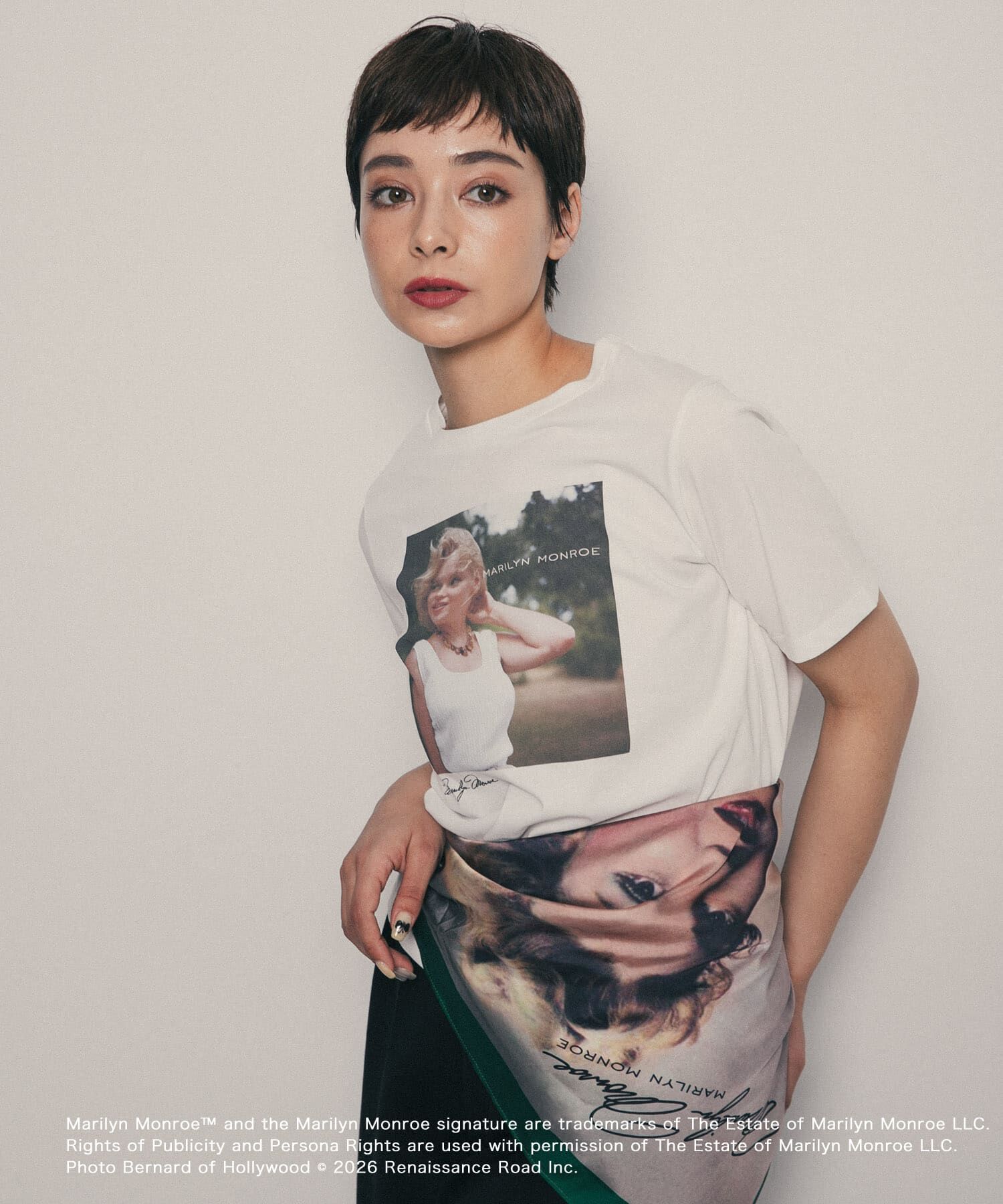 SENSE OF PLACE by URBAN RESEARCH「『別注』MARILYNMONROE&times;SENSE OF PLACE　プリントスカーフ」|バンダナ・スカーフ|