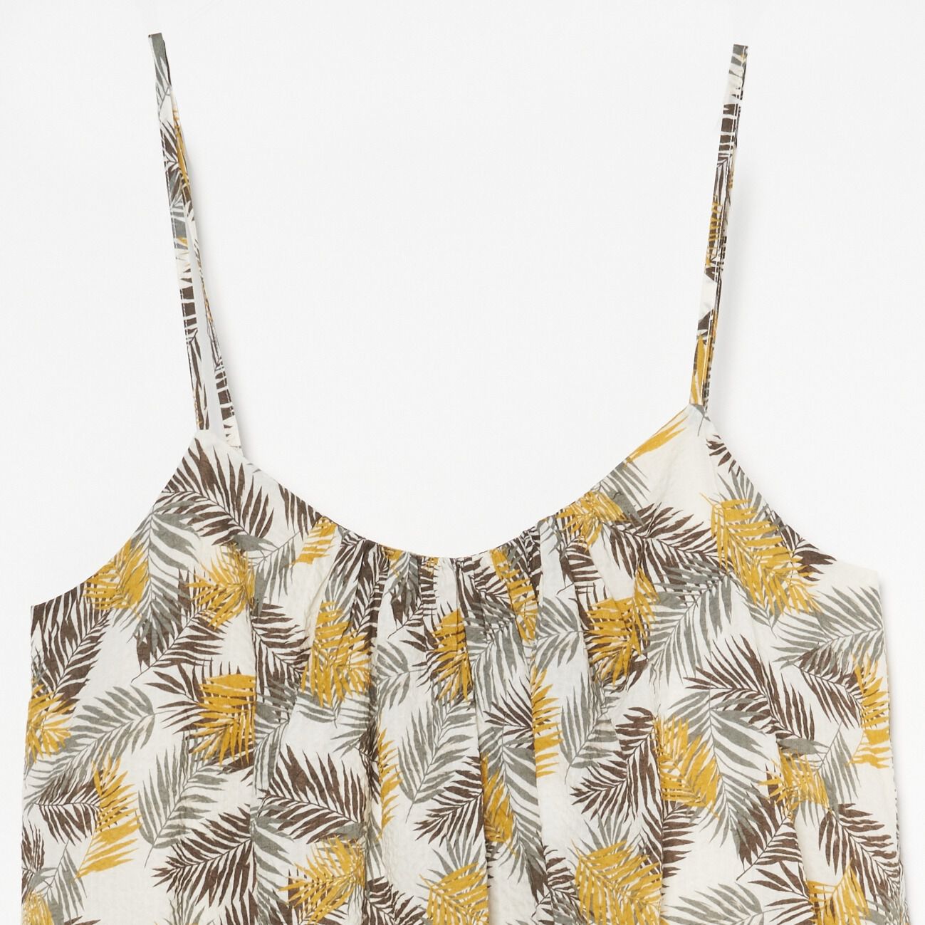 HELIOPOLE「HELIOPOLE SHEERSUCKER CAMI DRESS(PRINT)」|ワンピース|