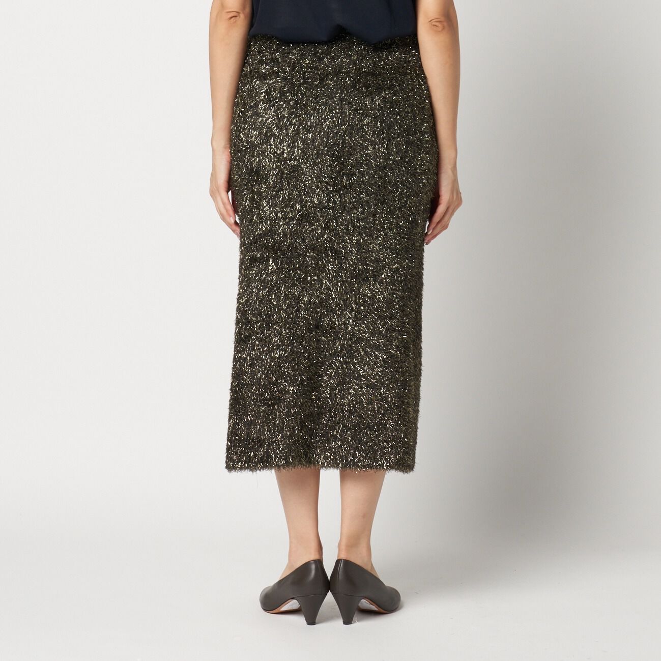 HELIOPOLE「HELIOPOLE GLITTER KNIT SKIRT」|スカート|