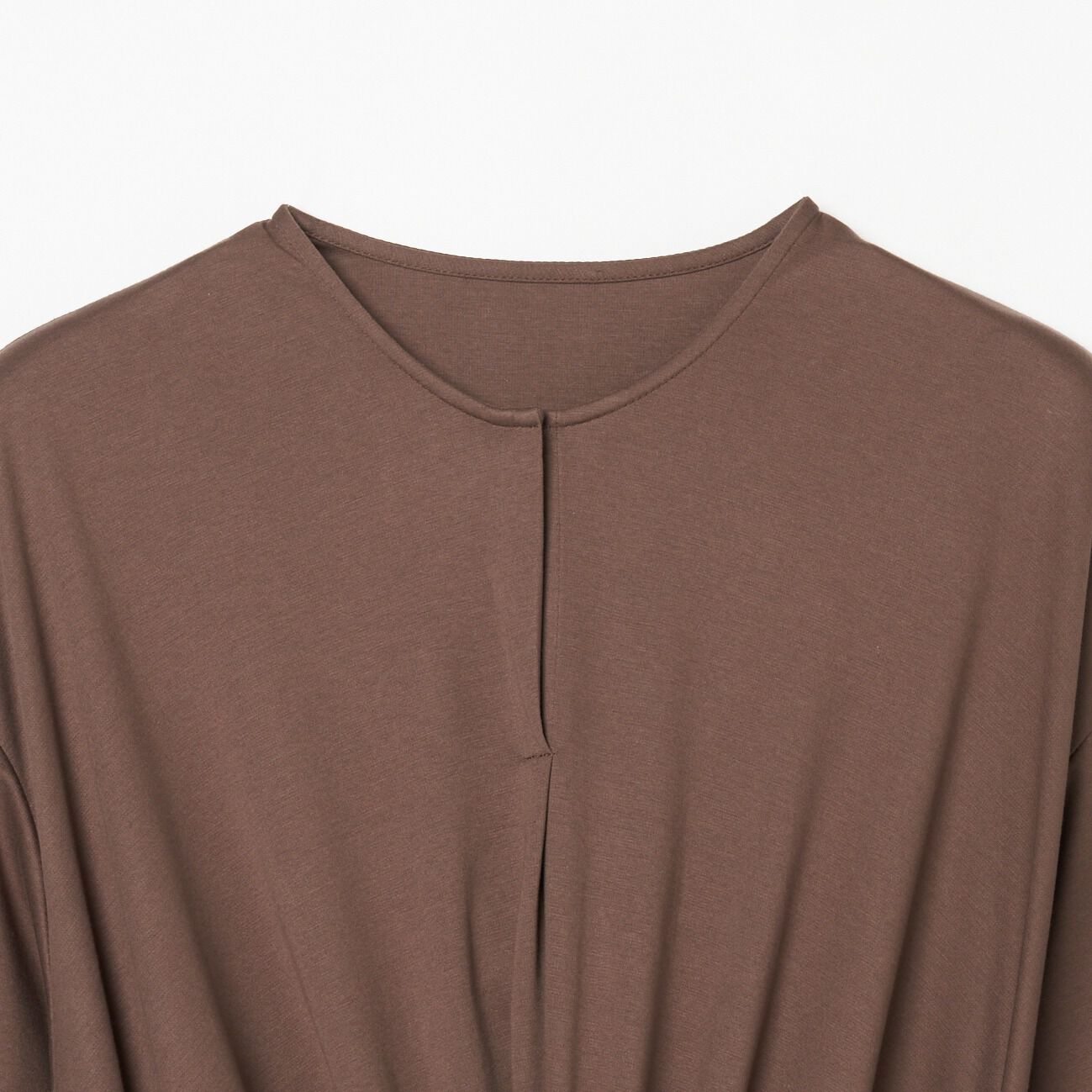 HELIOPOLE「HELIOPOLE DOUBLE JERSEY RUFFLE DRESS」|ワンピース|