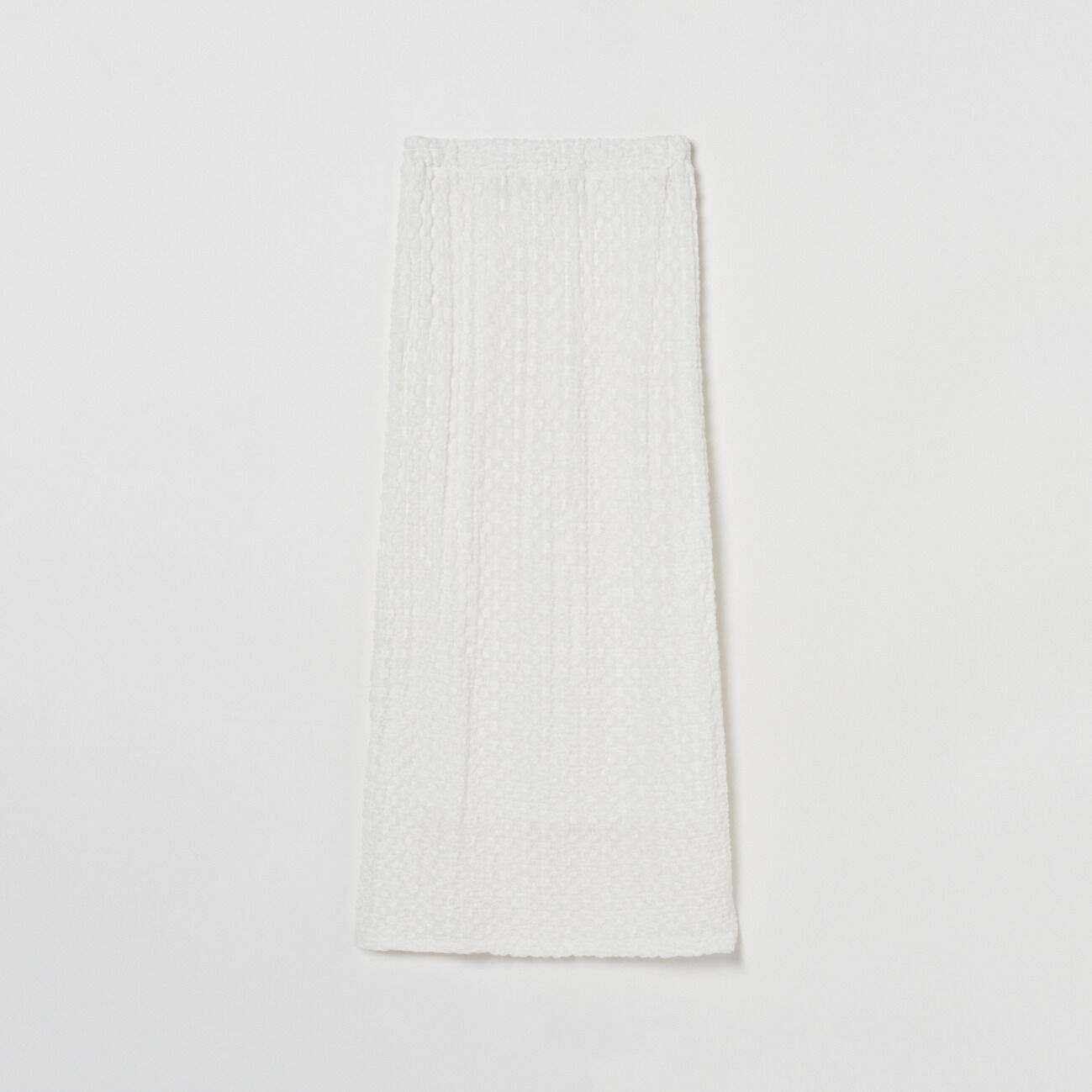 HELIOPOLE「HELIOPOLE STRETCH LACE TIGHT SKIRT」|スカート|ホワイト