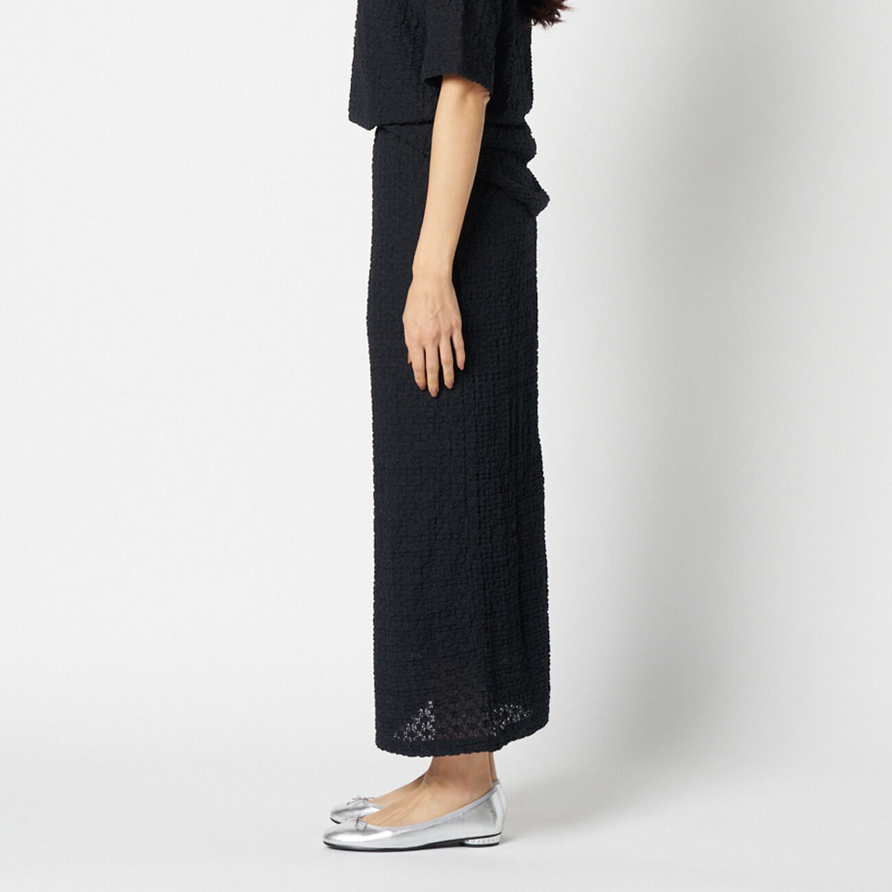 HELIOPOLE「HELIOPOLE STRETCH LACE TIGHT SKIRT」|スカート|