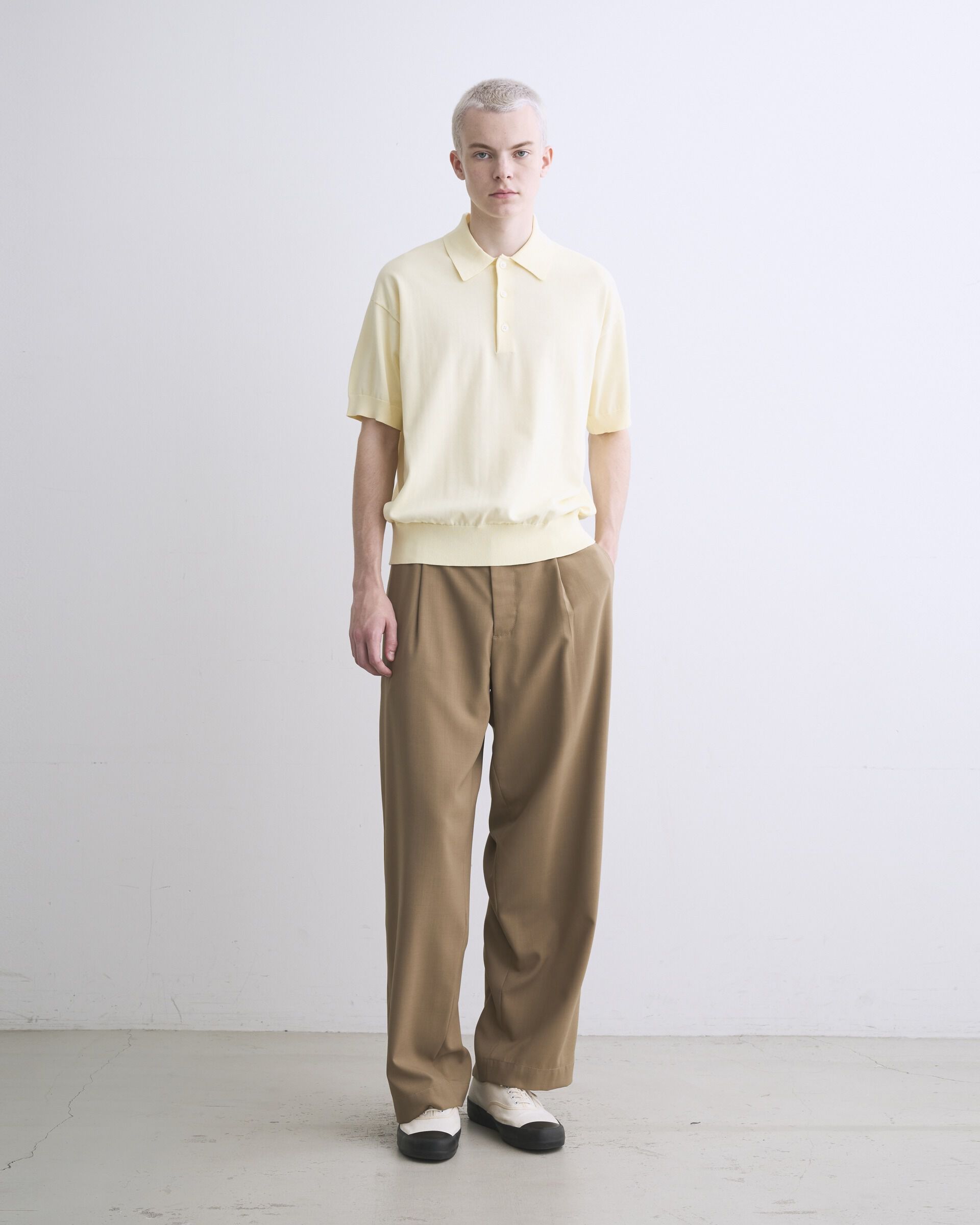 Traditional Weatherwear「HALESWORTH SHORT SLEEVE」|ニット・セーター|