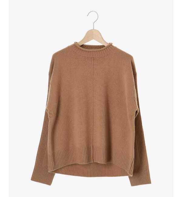 le.coeur blanc「ウォッシャブルウールボトルネックニット」|ニット・セーター|