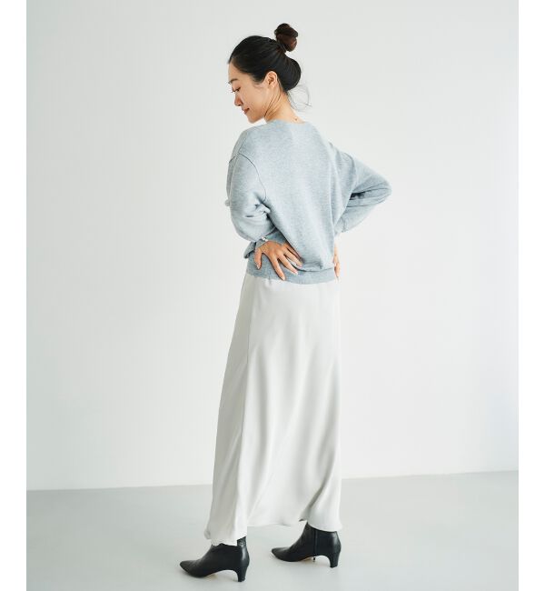 le.coeur blanc「パールスリーブニットプルオーバー」|ニット・セーター|