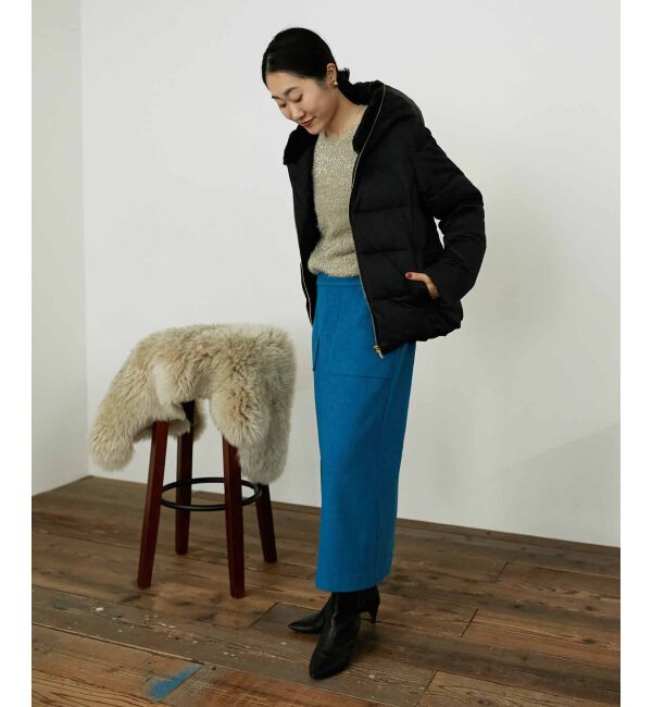 le.coeur blanc「ブークレポケットスカート」|スカート|