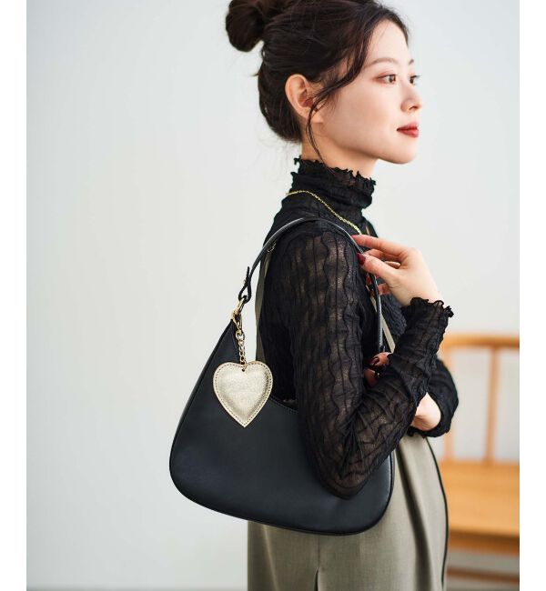 le.coeur blanc「AULENTTIハートチャーム」|チャーム・キーホルダー|