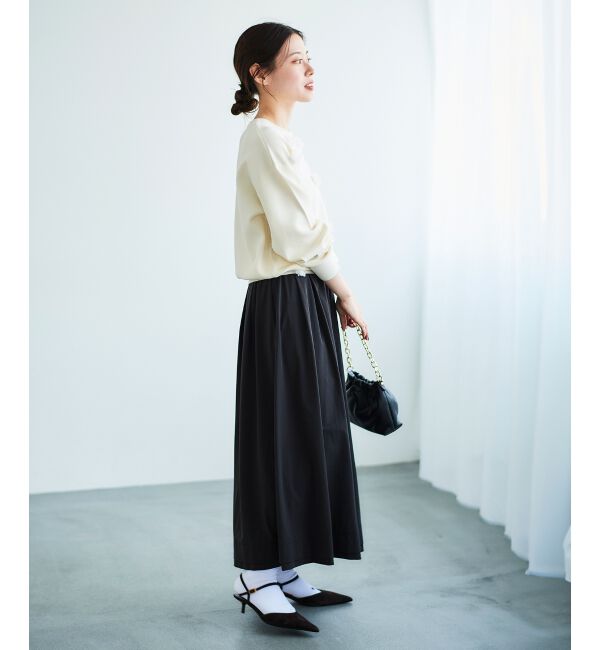 le.coeur blanc「《手洗い可能》TORRAZZO DONNA別注フラワーモチーフニット」|ニット・セーター|