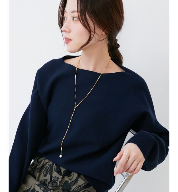 le.coeur blanc「ボールチェーンネックレス」|ネックレス|