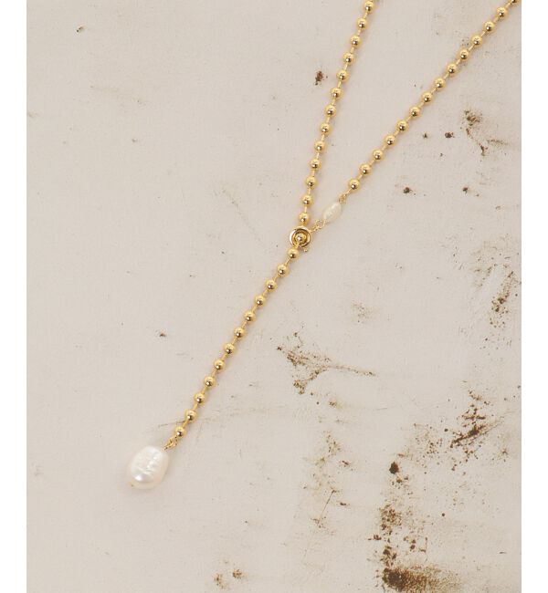 le.coeur blanc「ボールチェーンネックレス」|ネックレス|