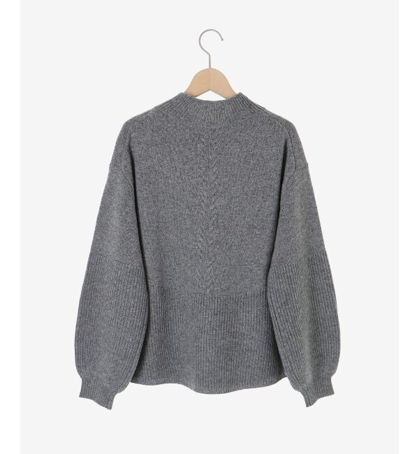  「片畦キリカエバックデザインニット」|ニット・セーター|