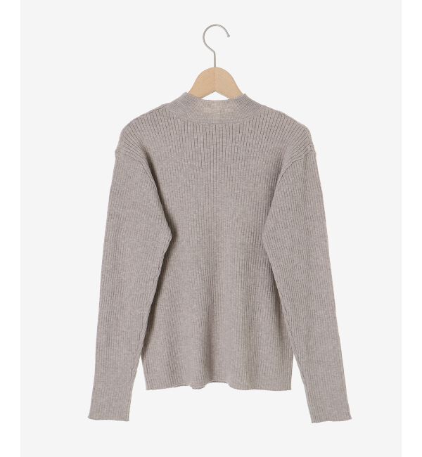  「《手洗い可能》3WAYハイネックレイヤードニット」|ニット・セーター|