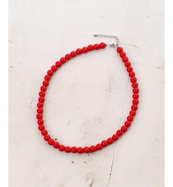  「O ビーズネックレス」|ネックレス|