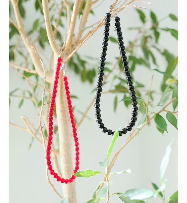  「O ビーズネックレス」|ネックレス|