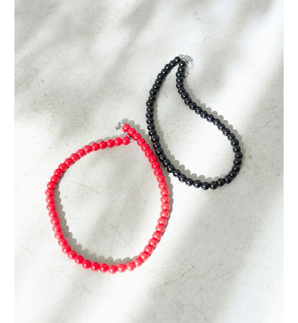  「O ビーズネックレス」|ネックレス|