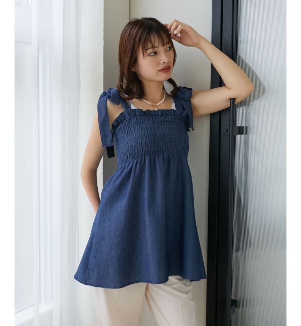 MAJESTICLEGON「マルチway肩リボンビスチェ」|キャミソール|