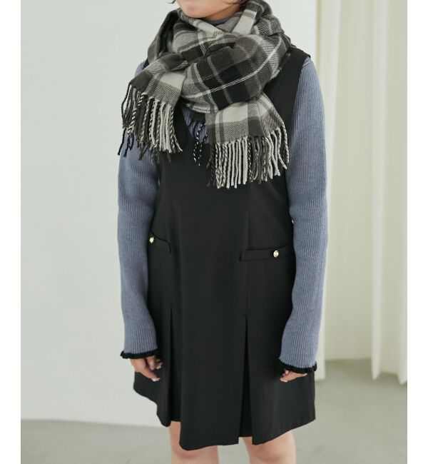 MAJESTICLEGON「アソートチェックマフラー」|マフラー|