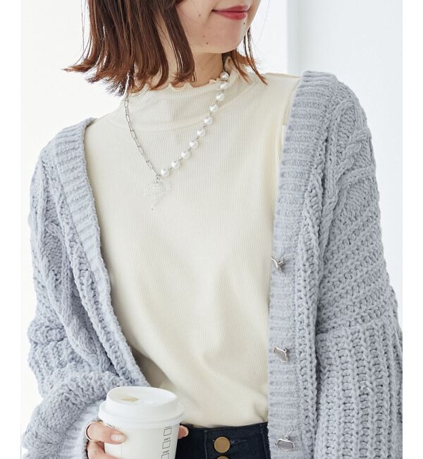 MAJESTICLEGON「Ladyライクパワショルトップス」|Tシャツ・カットソー|