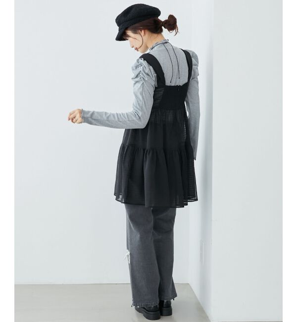 MAJESTICLEGON「Ladyライクパワショルトップス」|Tシャツ・カットソー|