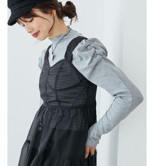 MAJESTICLEGON「Ladyライクパワショルトップス」|Tシャツ・カットソー|