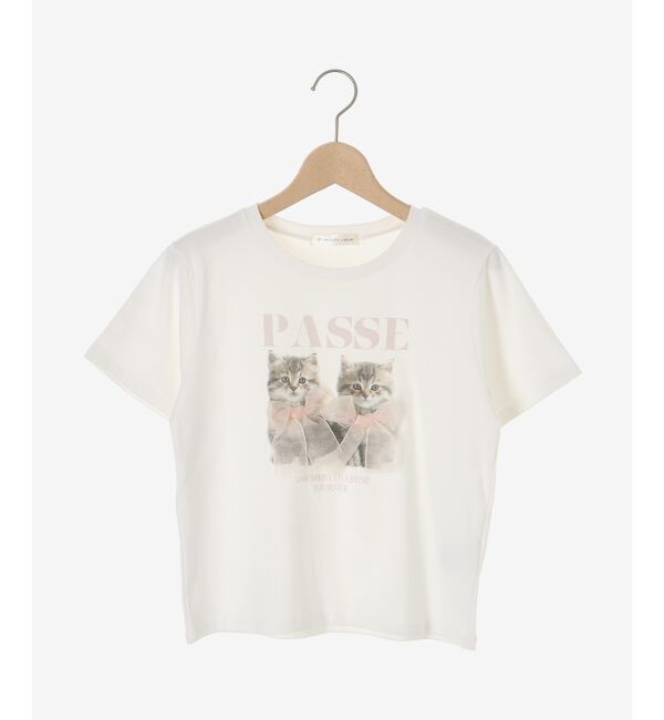  「リボンネコチャンTシャツ」|Tシャツ・カットソー|