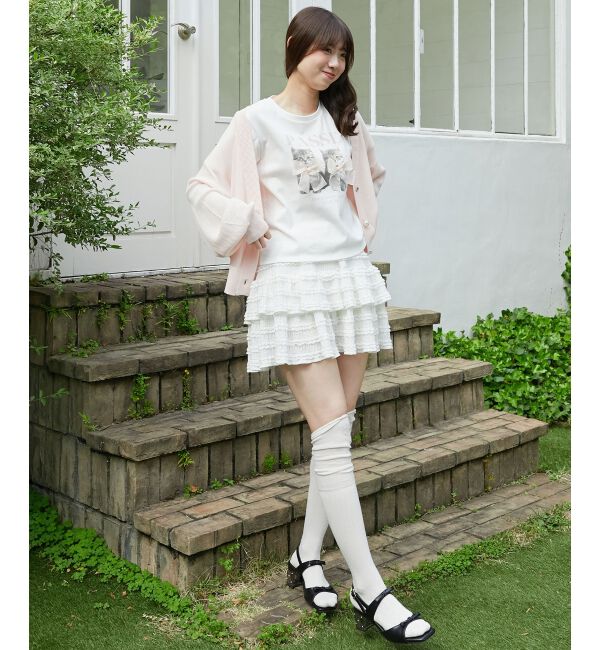  「リボンネコチャンTシャツ」|Tシャツ・カットソー|