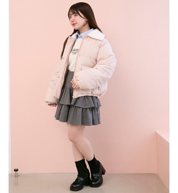  「ファー襟中綿ブルゾン」|ブルゾン・スタジャン|