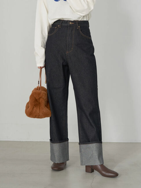 earth music&ecology「ロールアップデニムパンツ」|その他|