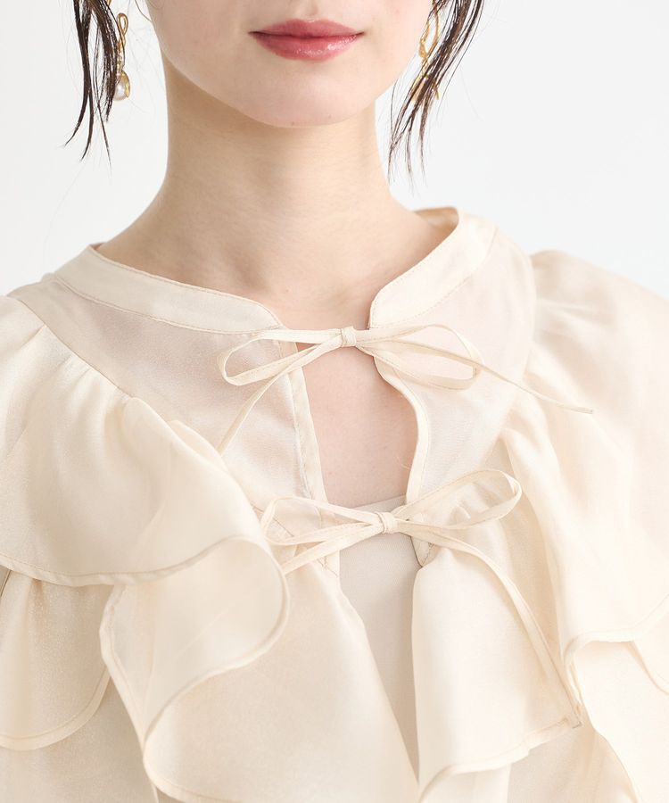 earth music&ecology「SET2点フリルボレロ＋ナローワンピース」|ワンピース|