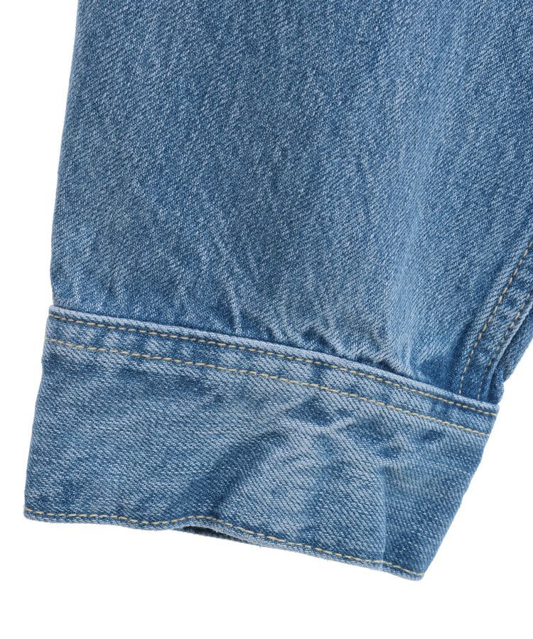 earth music&ecology「Lee &times; e.m.a.e. ライダース ノーカラージャケット」|テーラードジャケット|