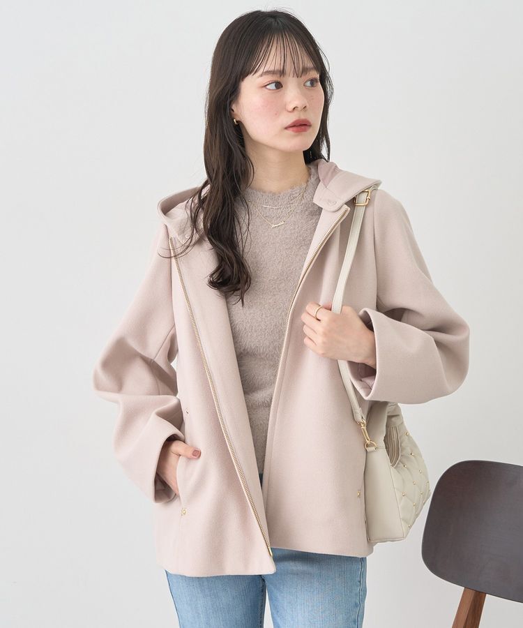 earth music&ecology「スタッズキルトバッグ」|ハンドバッグ|