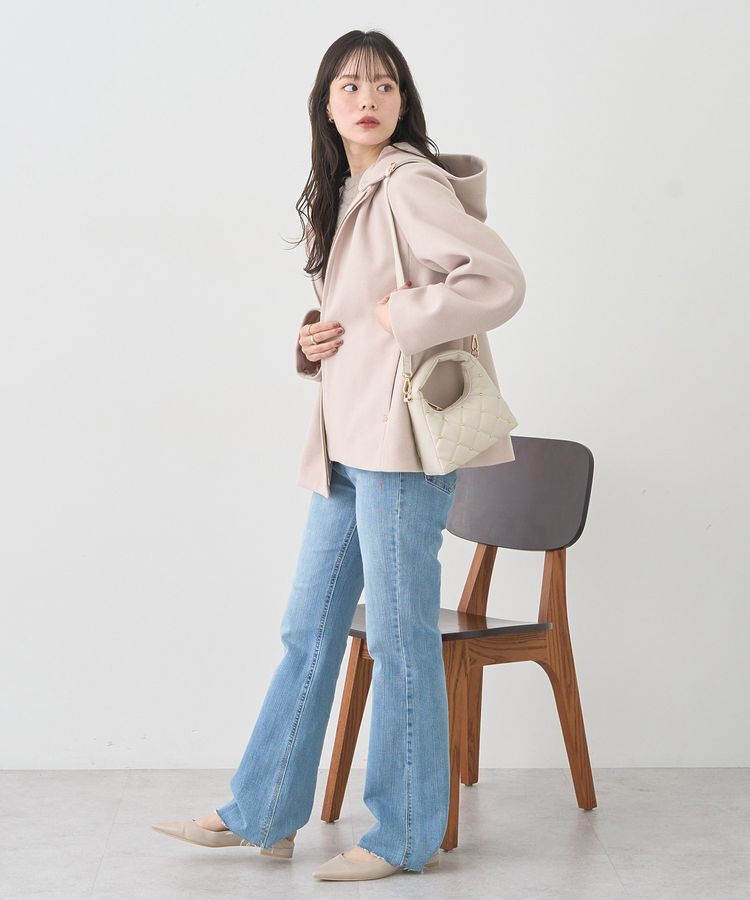 earth music&ecology「スタッズキルトバッグ」|ハンドバッグ|