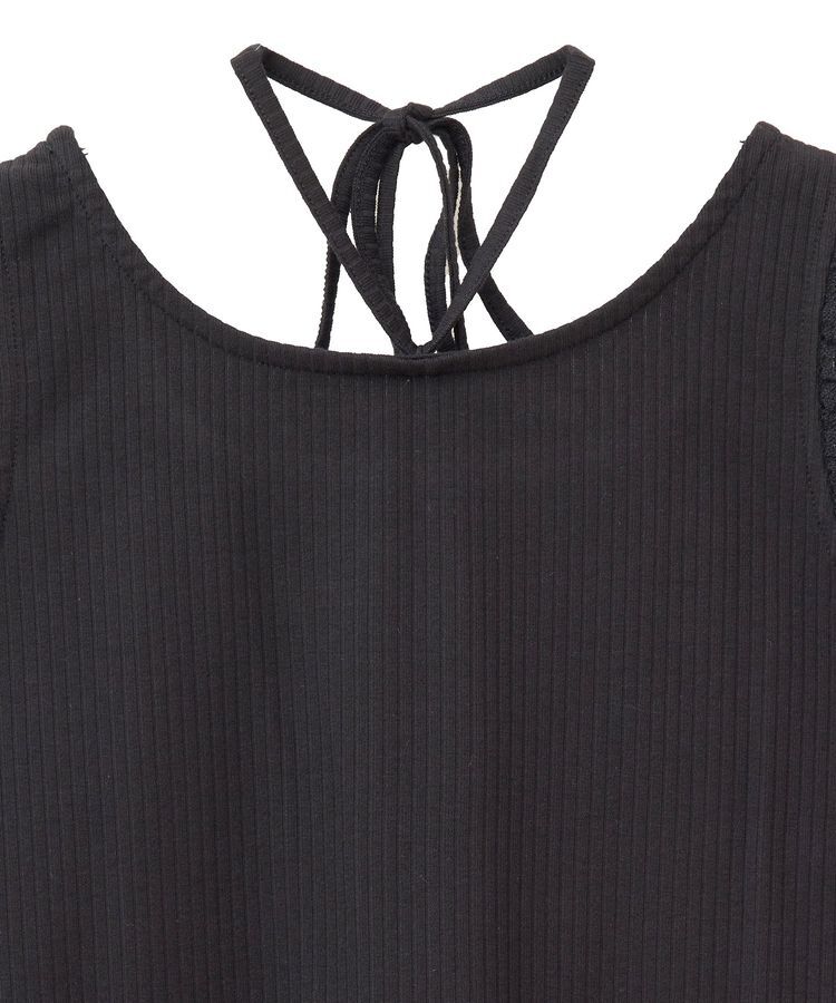 earth music&ecology「マルチwayネックホルターレースタンク」|インナー|