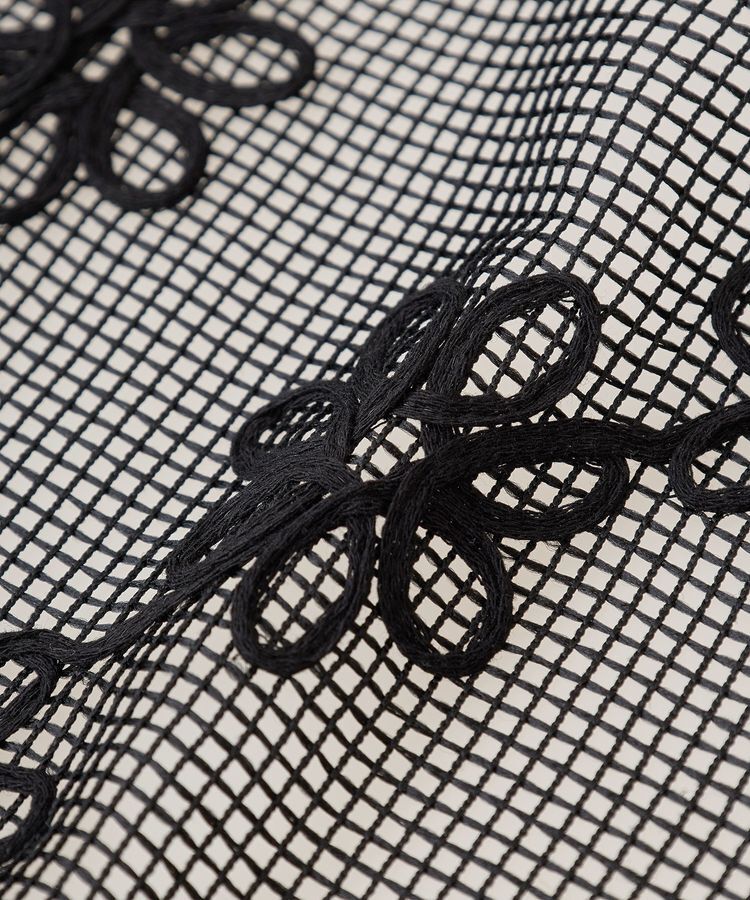 earth music&ecology「コード刺繍ベスト」|ワンピース|