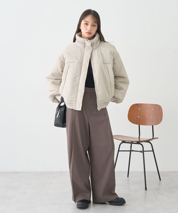 earth music&ecology「ウエストタブタックパンツ」|その他|